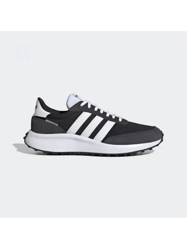 Run 70s Lifestyle Low Top Sneakers Black - ADIDAS - BALAAN 1