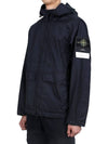 Membrana 3L TC Hooded Jacket Blue - STONE ISLAND - BALAAN 5