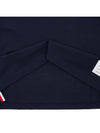 Engineered 4 Bar Medium Weight Jersey Oversized Long Sleeved T-Shirt Navy - THOM BROWNE - BALAAN 10