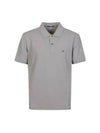 Stretch Piquet Regular Polo Shirt Grey - CP COMPANY - BALAAN 1