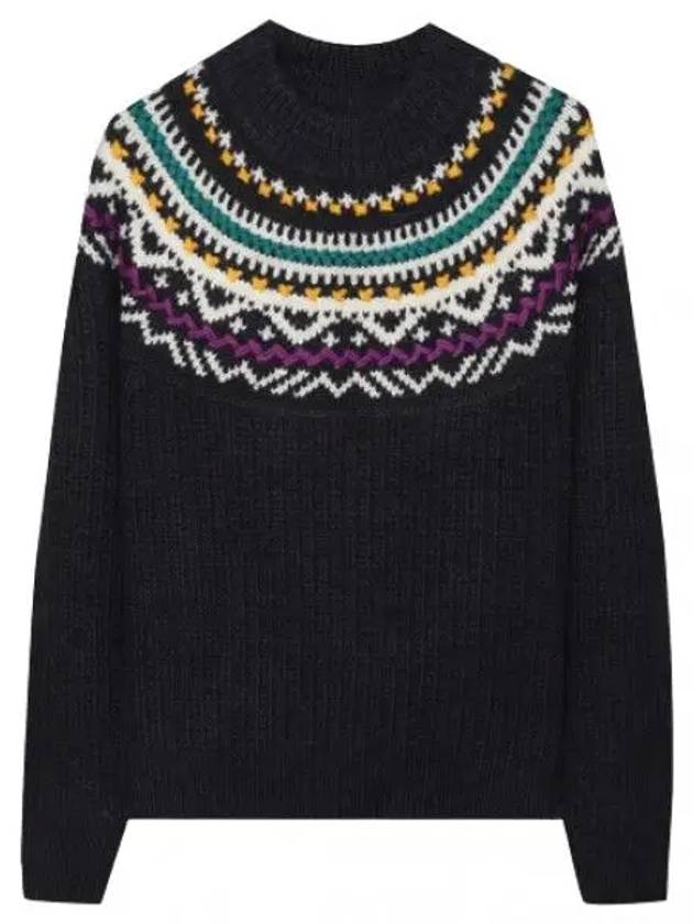 Gill jacquard wool sweater knit - ISABEL MARANT - BALAAN 1