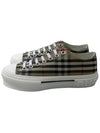 Vintage Check Cotton Sneakers Archive Beige - BURBERRY - BALAAN 3