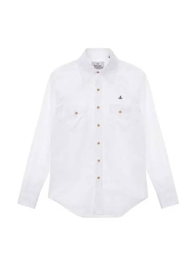 shirt logo white - VIVIENNE WESTWOOD - BALAAN 1