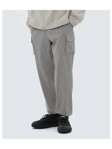 Root Cargo Jogger Pants Fog Gray S24MMRPT60 - SNOW PEAK - BALAAN 1