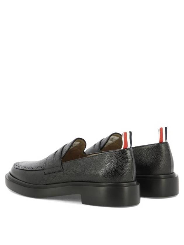 Lightweight Sole Penny Loafer Black - THOM BROWNE - BALAAN 5