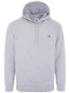 Fox Head Patch Regular Hoodie Grey - MAISON KITSUNE - BALAAN 3