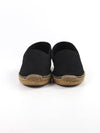 Logo Monogram Espadrilles Black - SAINT LAURENT - BALAAN 3