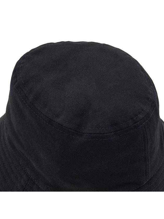 Hailey Embroid Logo Bucket Hat Black - ISABEL MARANT - BALAAN 9