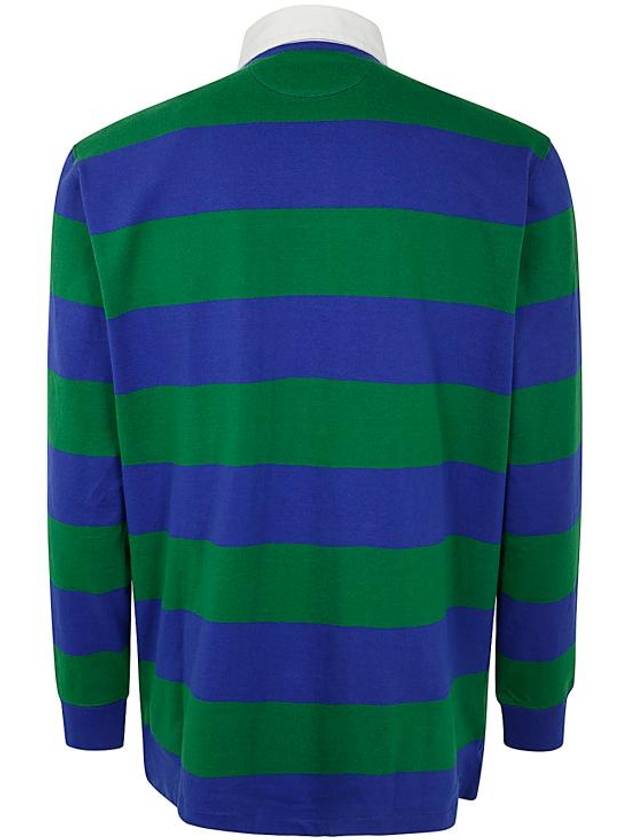 Striped Polo Shirt Green Royal - POLO RALPH LAUREN - BALAAN 8