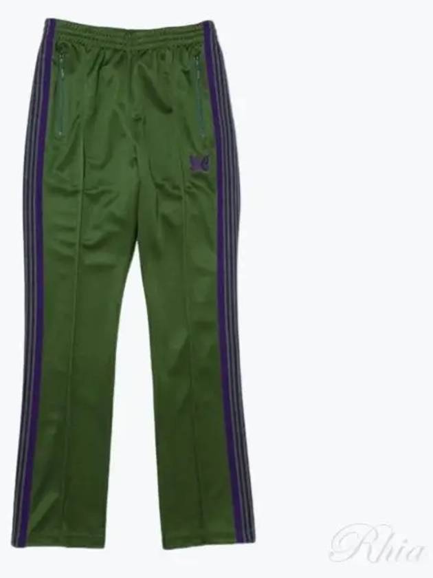 NS247 A Ivy Green Poly Smooth Narrow Track Pants Men s Long - NEEDLES - BALAAN 1