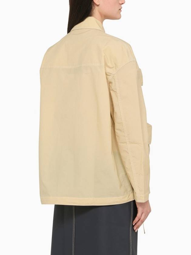 Multi Cargo Pocket Shirt Jacket Beige - SUNNEI - BALAAN 4