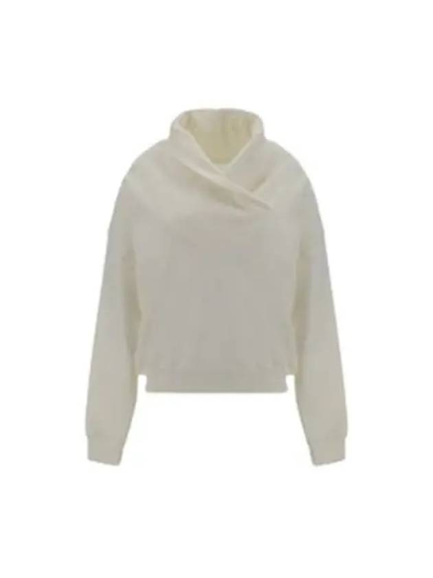 hooded sweatshirt 803146Y36SW 9538 WHITE - SAINT LAURENT - BALAAN 2