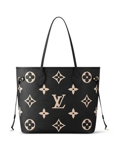 Neverfull MM Monogram Empreinte Tote Bag Black - LOUIS VUITTON - BALAAN 2