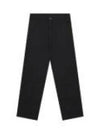 Wide Cargo Pants Navy - AMI - BALAAN 2