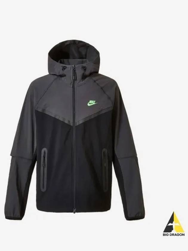 Men Tech Woven Wind Runner Full Zip Jacket 013 - NIKE - BALAAN 1