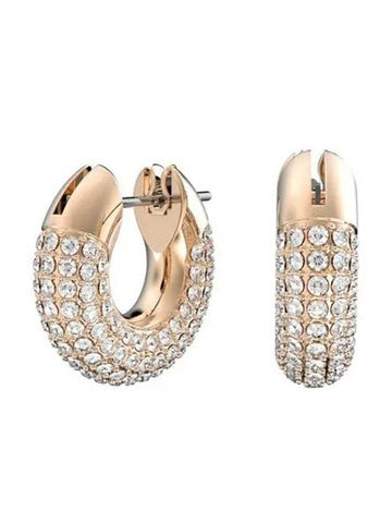 Dextera Hoop Earrings Rose Gold - SWAROVSKI - BALAAN 1