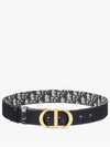 30 Montaine Reversible Leather Belt - DIOR - BALAAN 3