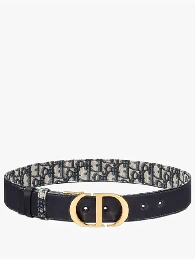 30 Montaine Reversible Leather Belt - DIOR - BALAAN 3