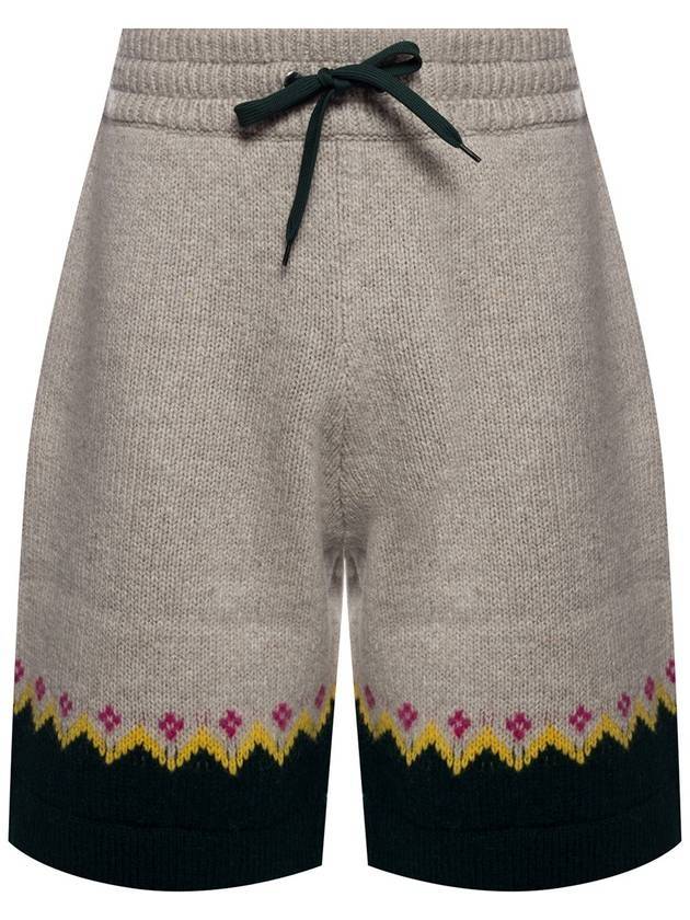 Men's Pair Knit Shorts Beige - BURBERRY - BALAAN 1