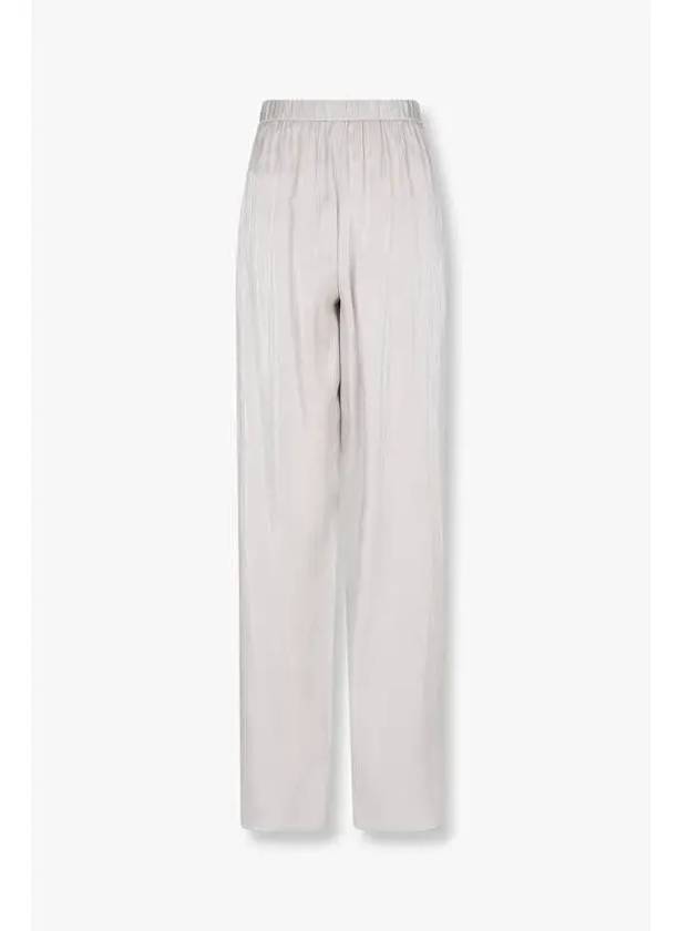 Women s Glitter Easy Banding Pants Light Gray - EMPORIO ARMANI - BALAAN 1