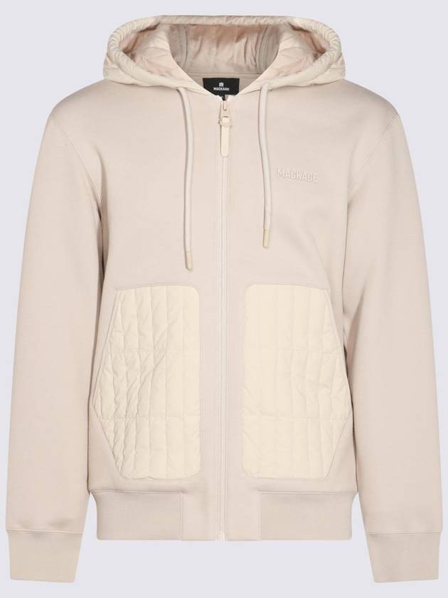 Mackage Beige Nylon Sweatshirt - MACKAGE - BALAAN 1