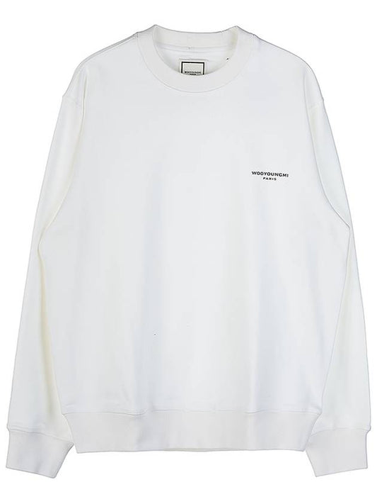 Box Logo Crew Neck Sweatshirt W223TS21 718W - WOOYOUNGMI - BALAAN 2