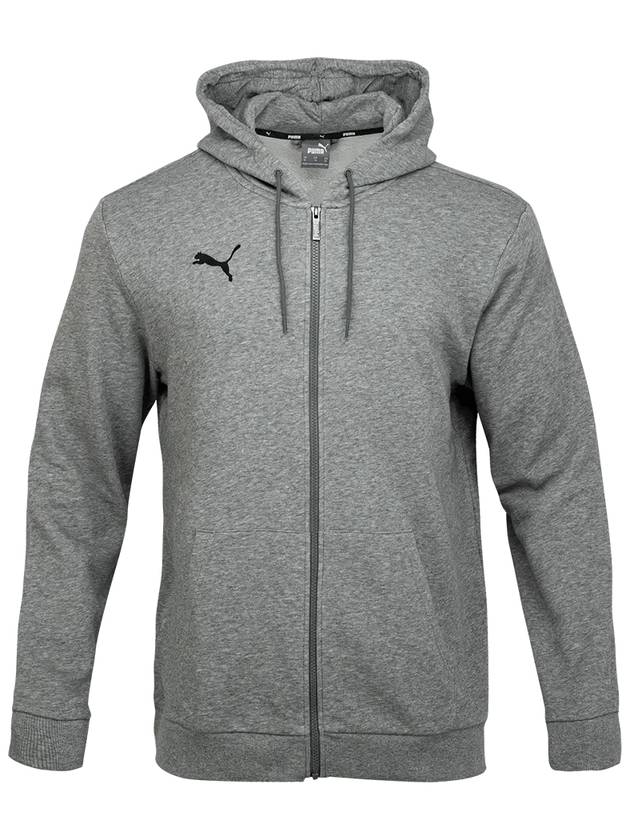 Team Goal 23 Casual Zip Up Hoodie Grey - PUMA - BALAAN 3