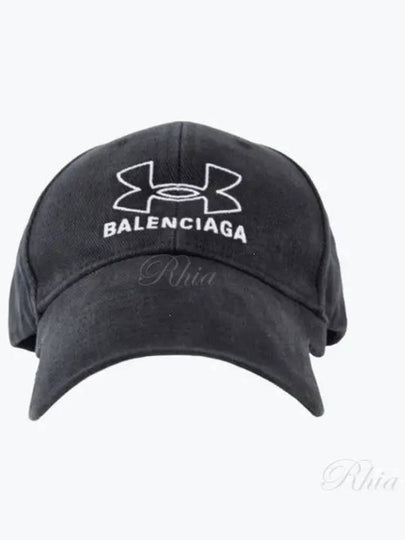 Embroidered Logo Ball Cap Black - BALENCIAGA - BALAAN 2