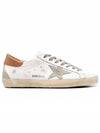 Superstar Brown Tab Sneakers White - GOLDEN GOOSE - BALAAN 2