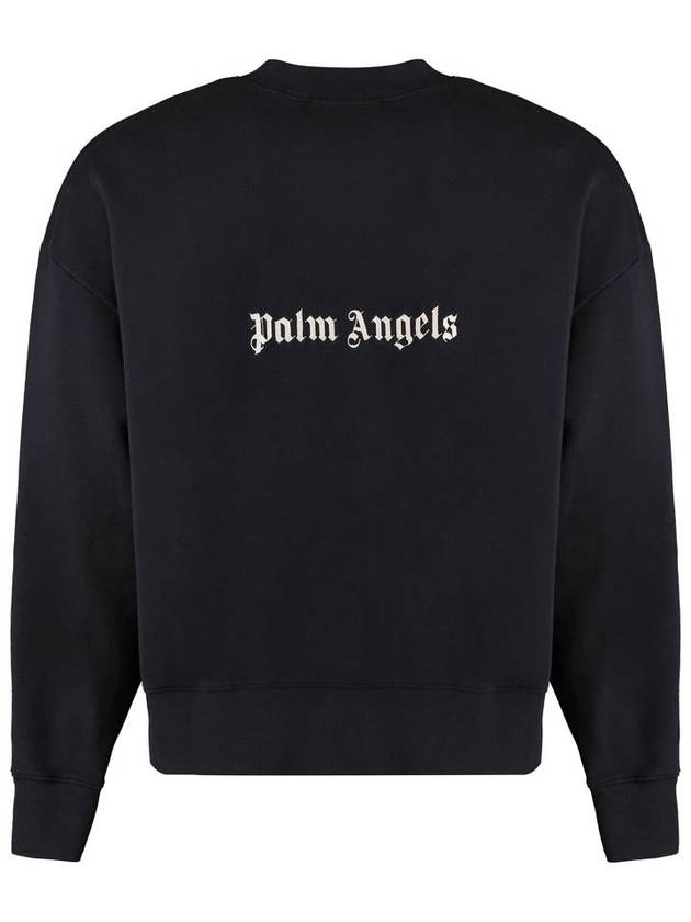 Sweater PMBA080S24FLE004 4603 BLUE - PALM ANGELS - BALAAN 3