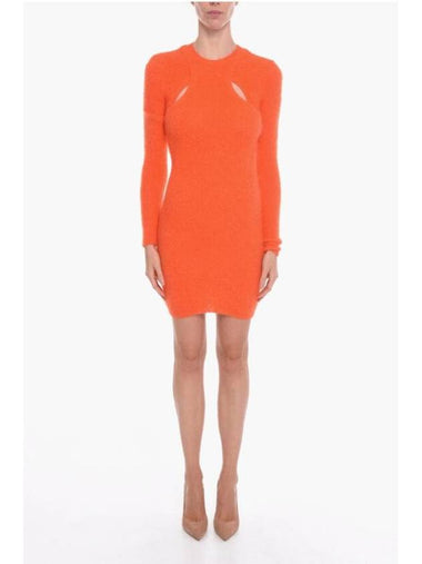 Women's Alfie Short Dress Orange - ISABEL MARANT - BALAAN 1