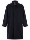 Men's OG Wool Balmacan Coat Navy - OFFGRID - BALAAN 4