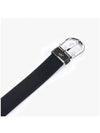 Horseshoe Buckle Business Line Leather Belt Navy - MONTBLANC - BALAAN 6