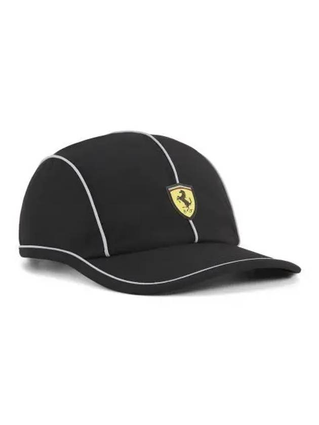 Ferrari Race Lifestyle 4 Panel Cap Black 026075 01 - PUMA - BALAAN 1