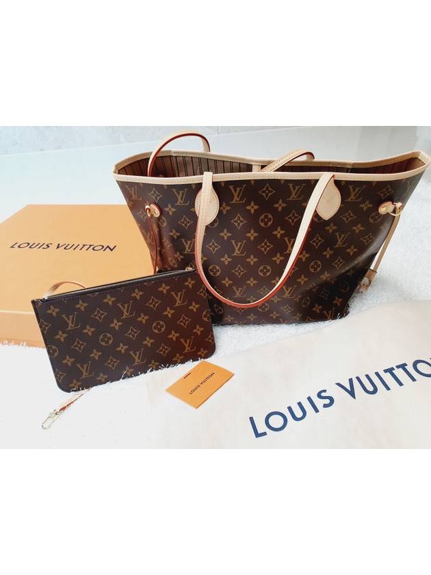 Neverfull MM Monogram Tote Bag Brown - LOUIS VUITTON - BALAAN 7