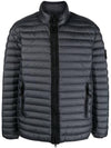 Men's Wappen Patch Padded Jacket Grey - STONE ISLAND - BALAAN 4