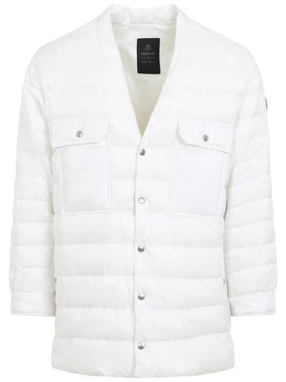 Rick Owens Down Shirt Padding White - MONCLER - BALAAN 2