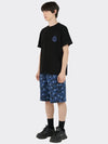 star camo Half Pants Blue - AOX - BALAAN 7