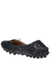 Leather Bubble Ballerina Black - TOD'S - BALAAN 4