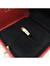 Lux You Diamond 1P Love Band Ring No 49 18K Rose Gold - CARTIER - BALAAN 5