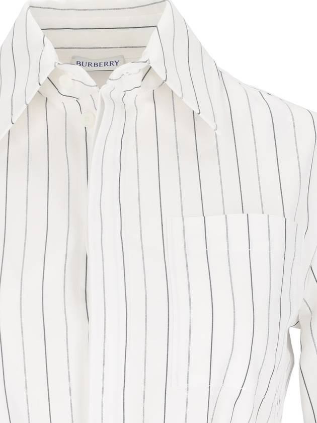 Burberry Shirts White - BURBERRY - BALAAN 4