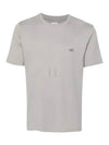 30/1 Jersey Goggle Short Sleeve T-Shirt Grey - CP COMPANY - BALAAN 2