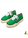 Maison Baker OG Sole Overdyed Canvas Low Top Sneakers Green - MIHARA YASUHIRO - BALAAN 2