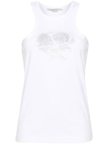 floral embroidery tank top 6J02783SPY59 - STELLA MCCARTNEY - BALAAN 1