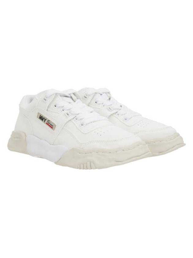 Parker OG Sole Canvas Low-Top Sneakers White - MAISON MIHARA YASUHIRO - BALAAN 2