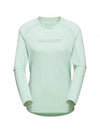 Selun FL Logo Long Sleeve T-shirt Mint - MAMMUT - BALAAN 2