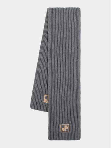 Jp Scarf - PATOU - Wool - Grey - PATOU - BALAAN 1