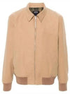 Gilles Zip-Up Jacket Beige - A.P.C. - BALAAN 2