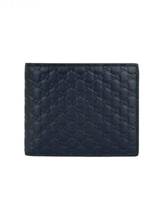 Micro GG Cima half wallet navy 1504 40728468 1065664 - GUCCI - BALAAN 1