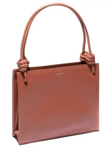 Leather medium handbag tote bag - JIL SANDER - BALAAN 1